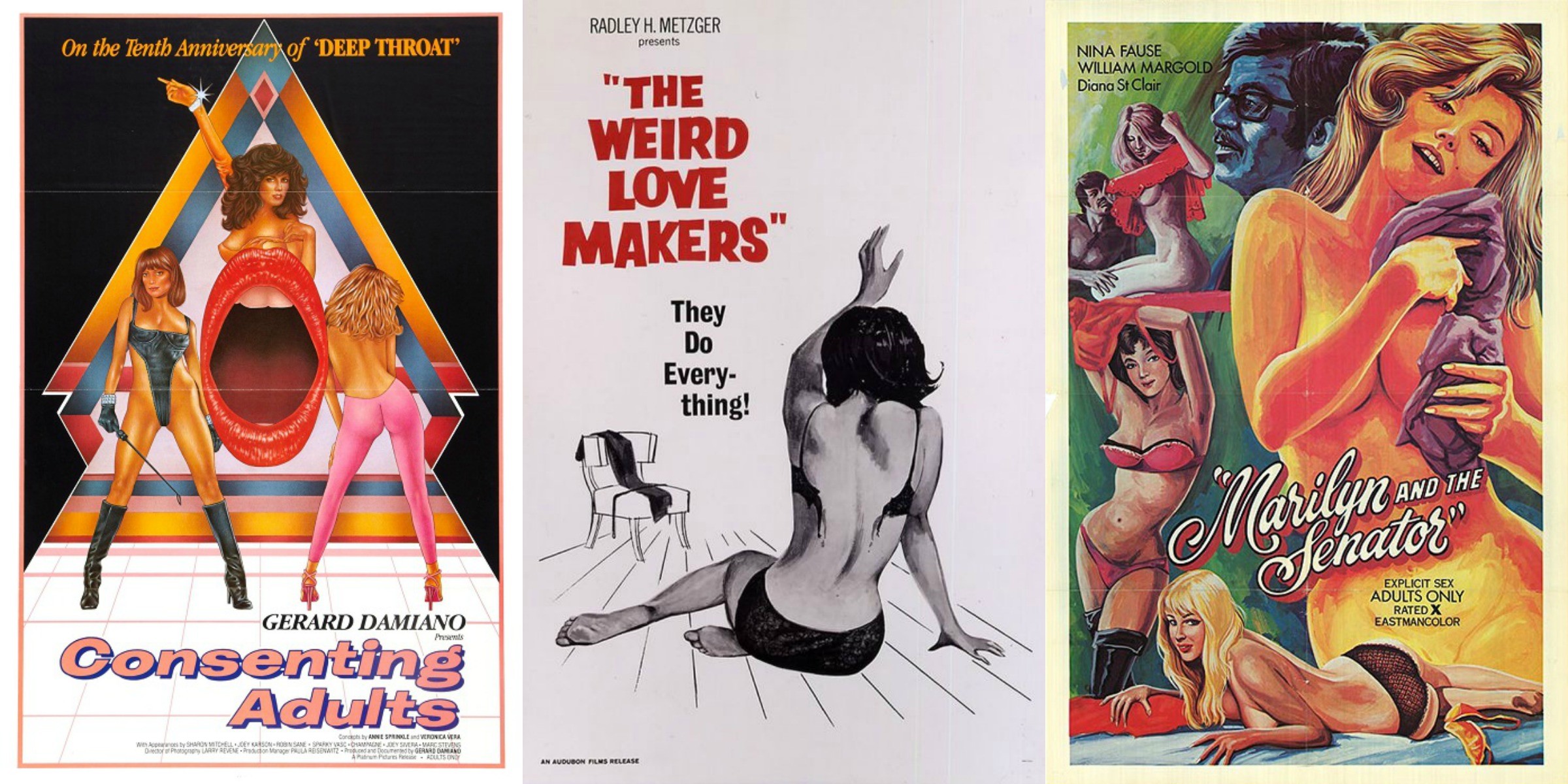 60s Porn Posters - Erotic adult movie posters from the 60s and 70s | City Magazine