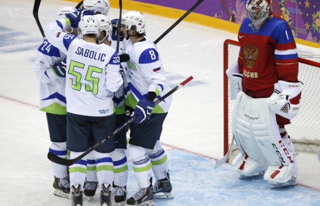 Net als op de Olympische Spelen in Sotsji zal Slovenië de strijd aangaan met het collegiale team.