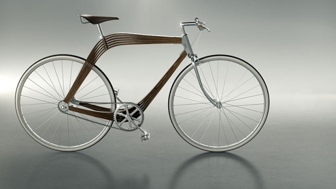 A bicycle frame like the world has never seen before.