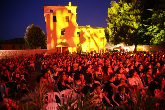 The Sexto 'Nplugged festival takes place in Piazza Castello in Friuli. 