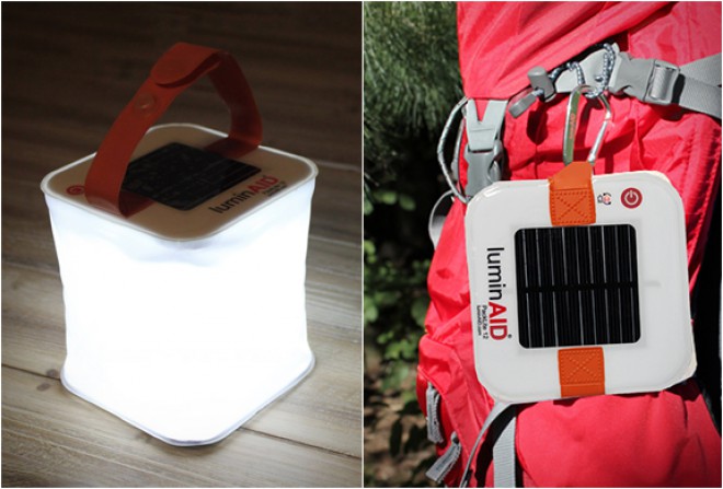 The LuminAID Packlite 12 inflatable solar lantern is a must-have for backpackers.