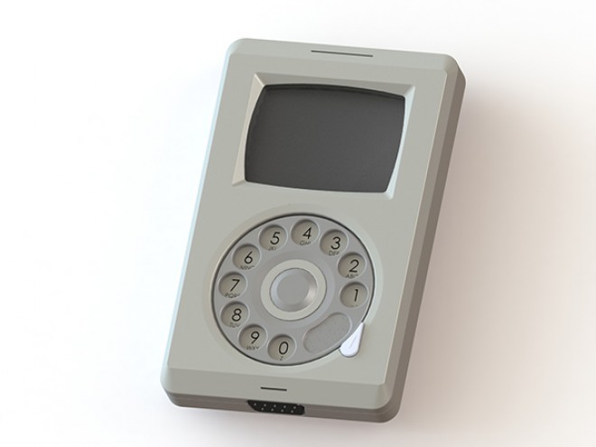Si tuviera un iPhone viviera en los años ochenta.