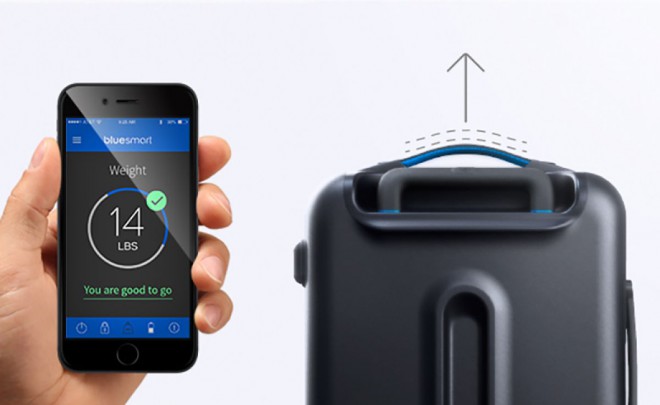 Samsung und Samsonite bereiten das erste intelligente Gepäck vor, das sich am Flughafen selbst aufgibt.