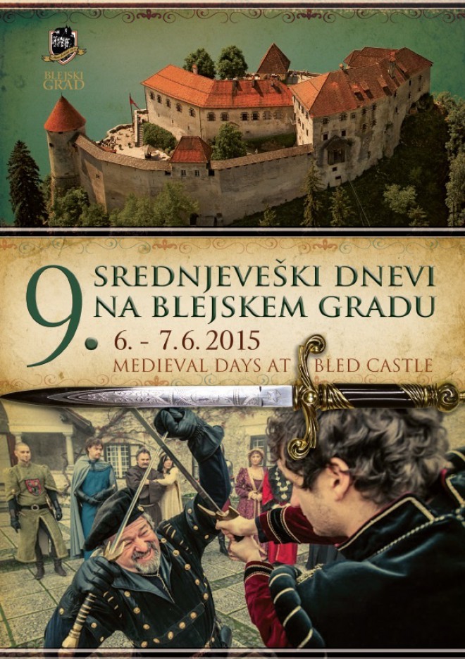 L'année dernière, les Journées médiévales du château de Bled ont attiré plus de 3 500 visiteurs.