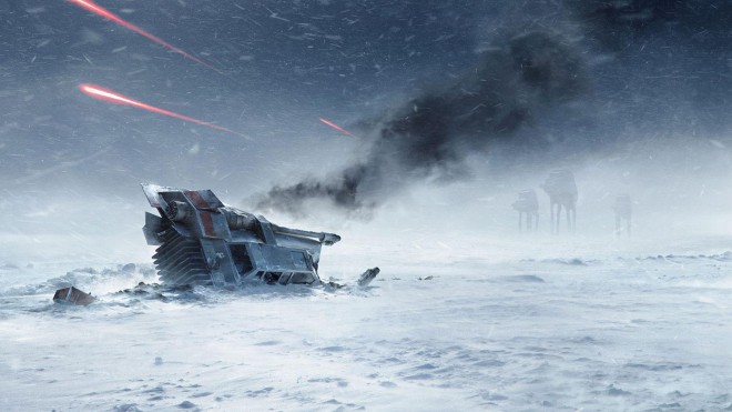 Snovalci igre Star Wars Battlefront so oboževalce z novimi posnetki pozdražili na sejmu zabavne elektronike E3 2015.