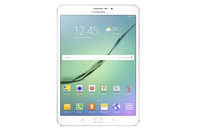 Tablica Samsung Galaxy Tab S2 - manjša, tanjša in bolj štirioglata.