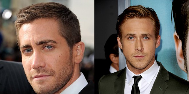 Die Mädchen haben die Frisuren von Jak Gyllenhaal und Ryan Gosling vermessen.