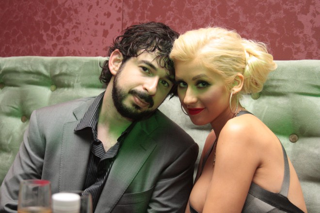 Jordan Bratman och Christina Aguilera 