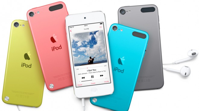 iPod Touch, 5 generacija Applovih glasbenih predvajalnikov.