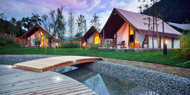 Complexe de glamping aux herbes Ljubno 