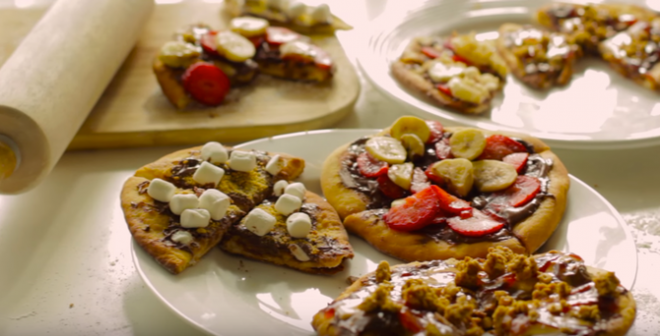 Nutella mini-pizzaer er din nye favoritt søte kulinariske last.