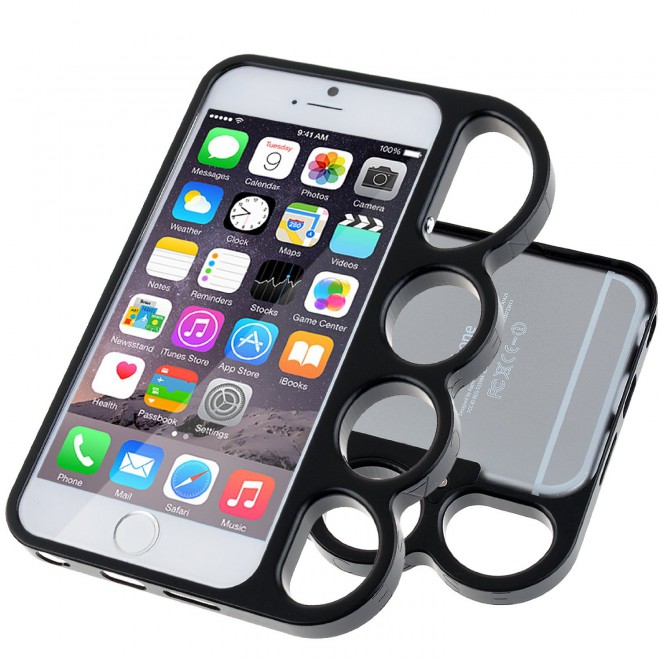Capa de junta de metal de latão de alumínio premium para iPhone