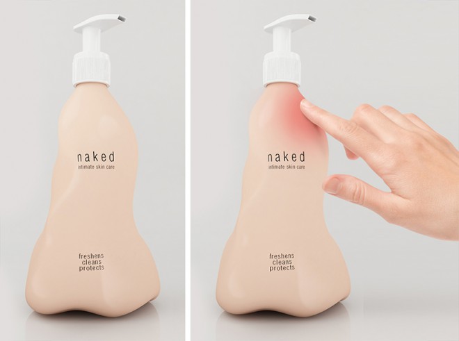 Shy Naked packaging