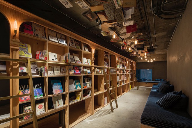 Hostel Book and Bed Tokyo je eldorado za popotnike in ljubitelje knjig.