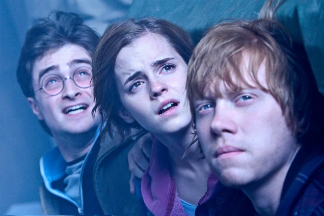 Nosso trio mágico favorito – Harry, Ron e Hermione