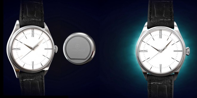 Chronos forvandler problemfrit et klassisk armbåndsur til et smart et.