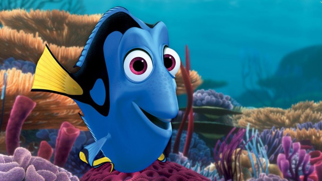 A slightly creeped-out Dory got her own movie.