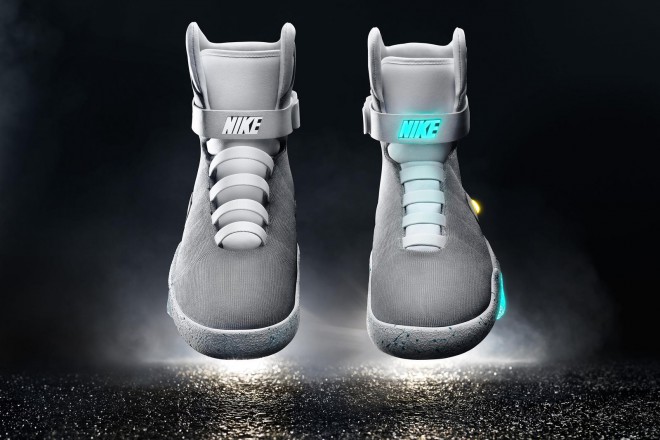 《回到未来 II》中的 Nike Mag 运动鞋已成为现实。