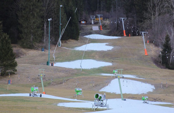 德国施万高泰格尔贝格滑雪场的情况。
