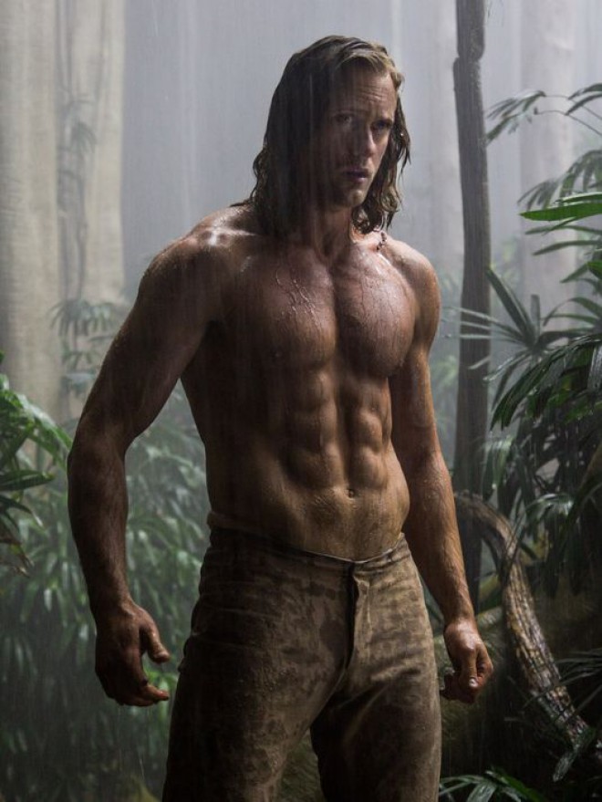 Film The Legend of Tarzan bo prava paša za oči.