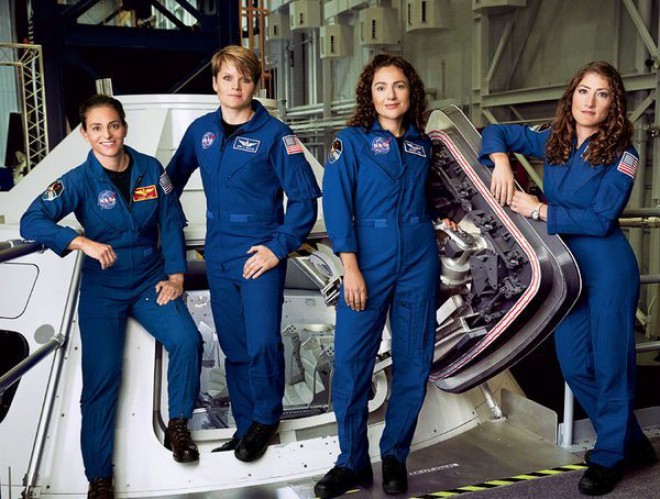 Astronautas que pueden formar parte de la expedición a Marte.
