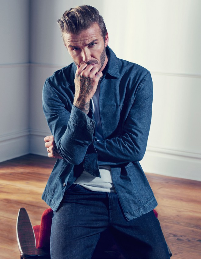 David Beckham s svojim slogom nikoli ne razočara.