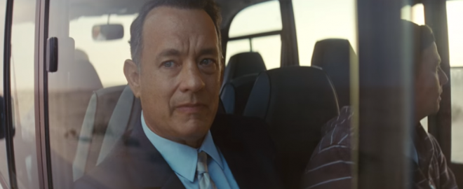 Tom Hanks em Um Holograma para o Rei.