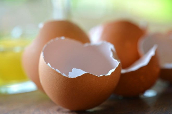 Jajčne lupine so vsestransko uporabne.