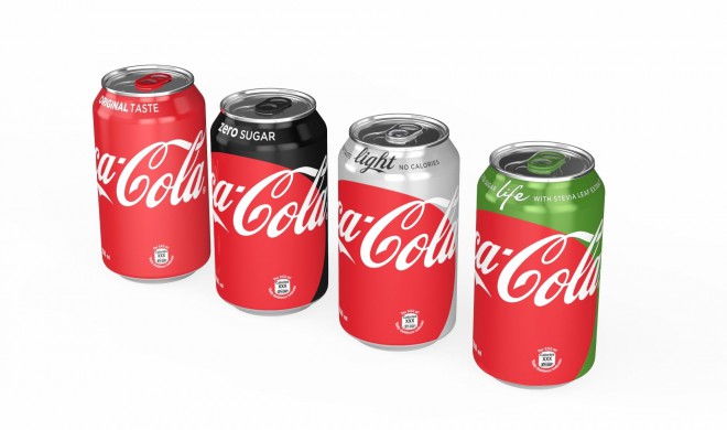 Sådan kommer Coca-Cola dåser til at se ud i fremtiden.