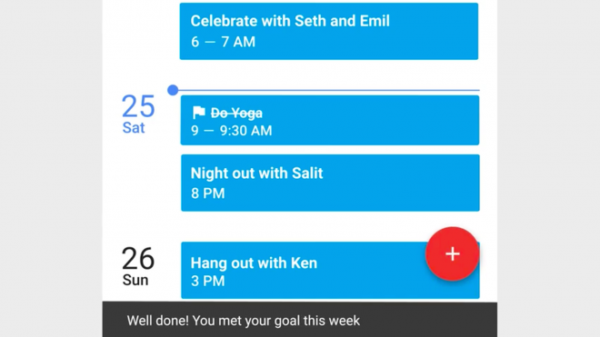 Przeprojektowany Kalendarz Google pomoże Ci schudnąć