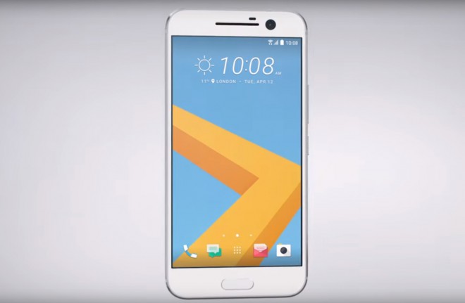 This is the HTC 10 smartphone