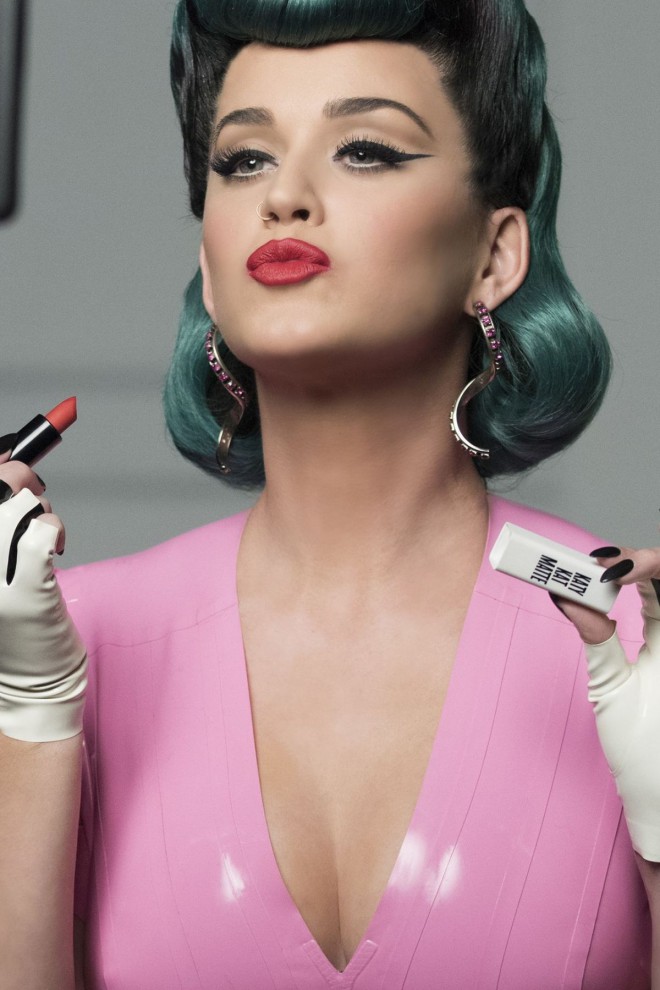 Katy Perry can now boast of her own line of cosmetics.
