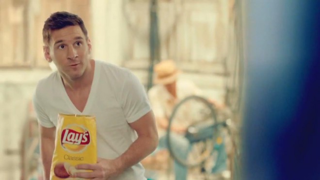 Chips er kun til reklame.