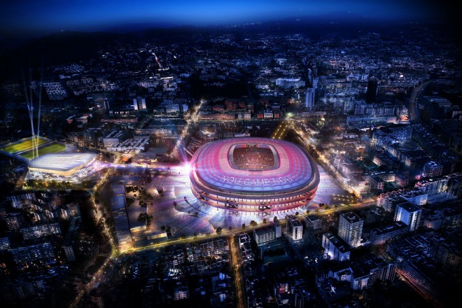 Novi Nou Camp bo akraktiven kot igra FC Barcelone.