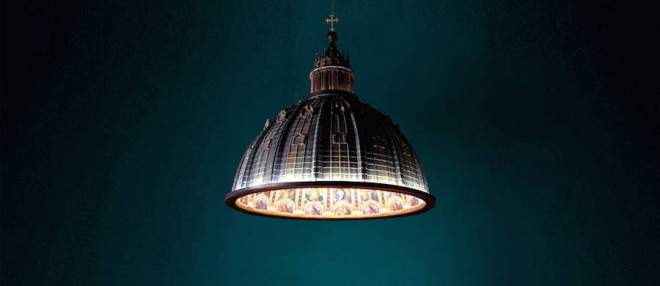 Uma réplica detalhada da famosa cúpula.