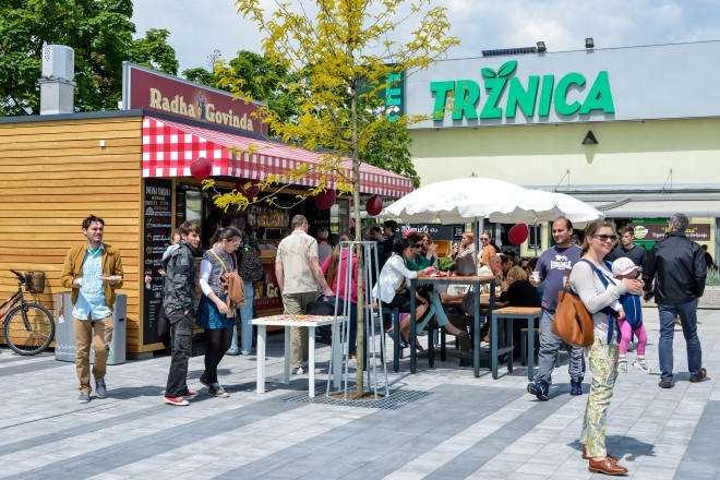 Mercado BTC City Ljubljana com uma nova oferta culinária