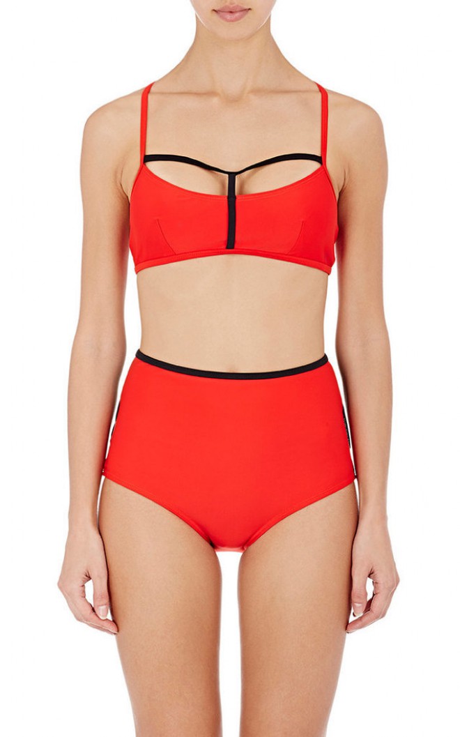 Chromat Yoko Halter Bikini Top ($133)