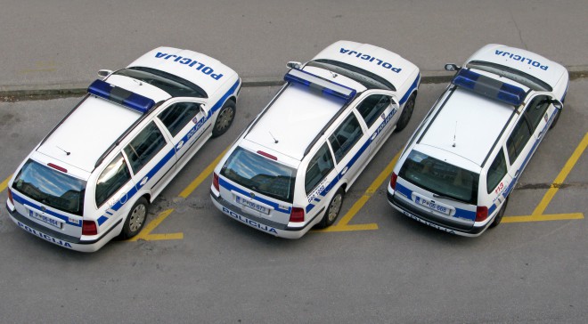 A polícia eslovena não possui uma coleção de veículos invejável em comparação com outras.