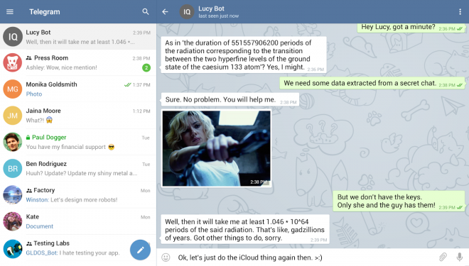 Aplikacija Telegram te bo rešila marsikatere zadrege.