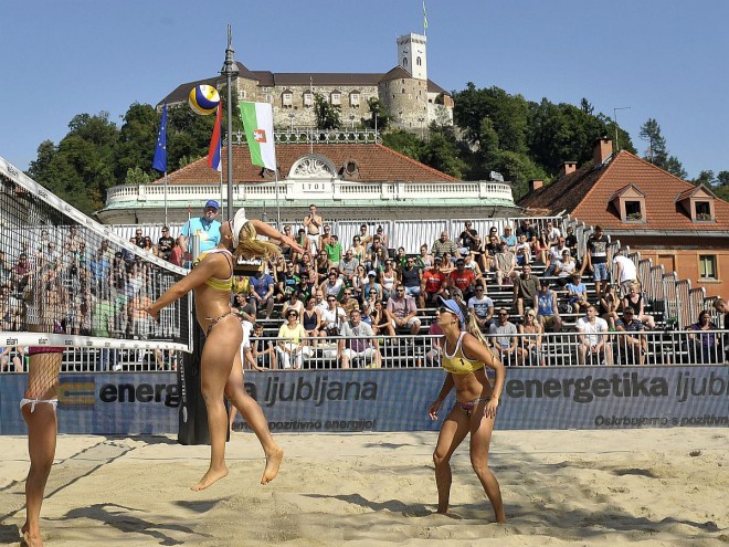 Beach volleyball is returning to Kongresni trg.