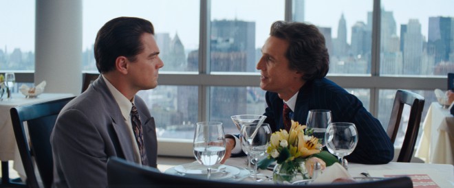 Tudi Leonardo DiCaprio in Matthew McConaughey sta v filmu Volk iz Wall Streeta improvizirala.