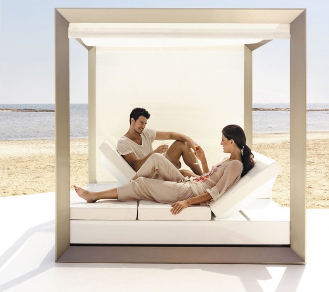 Envy-inspiring designer outdoor furniture.
