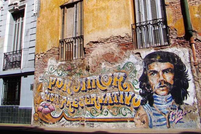 Grafite najdemo povsod po svetu. Ta je iz Buenos Airesa.