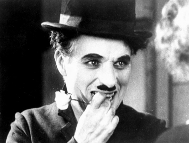 Charlie Chaplin's life was not always rosy. His childhood in England was very poor.