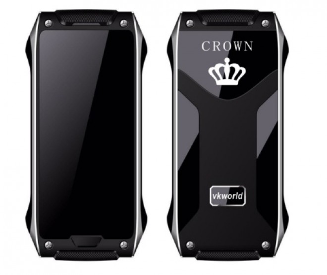 De VKWorld Crown V8-smartphone geneest krassen en deuken vanzelf.