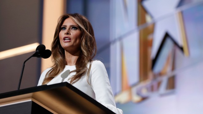 Melania Trumpo prepared for her appearance at the convention in Cleveland with the help of professional speech writers.