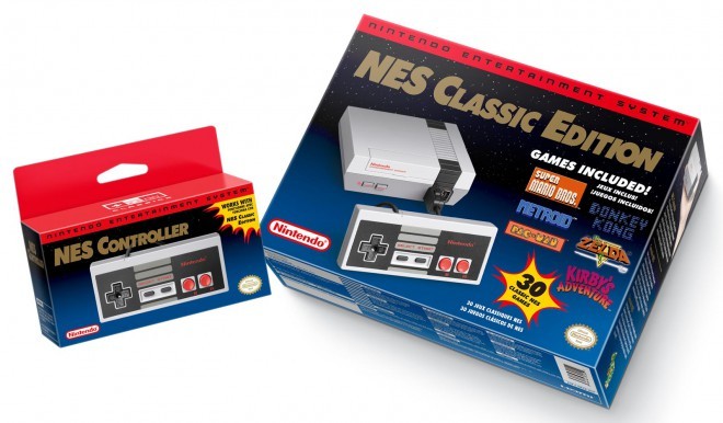NES Classic Edition console.