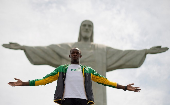 Bolt - jamaikanischer Sportgott.