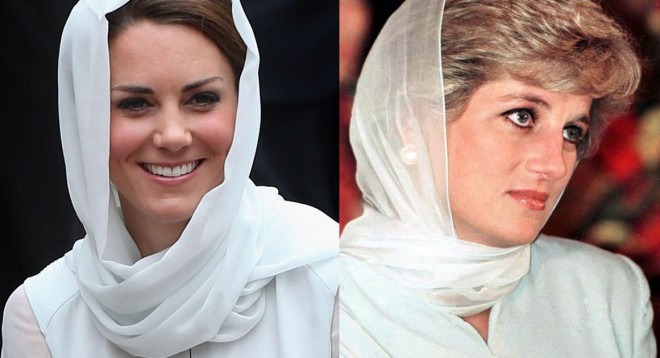 Kate Middleton je v mnogočem Diana. ''Podedovala'' je tudi njen občutek za modo.