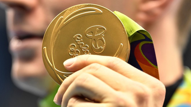 De gouden medaille uit Rio is in wezen meer zilver dan goud.